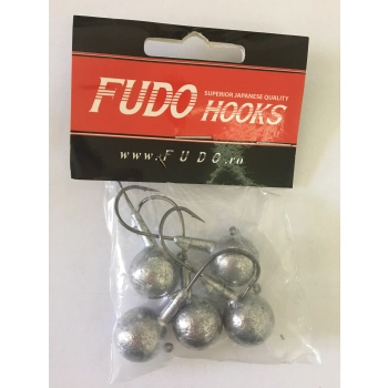 GŁÓWKA JIGOWA FUDO HOOKS #4/0 28 GR 5 SZTUK