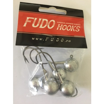 GŁÓWKA JIGOWA FUDO HOOKS #5/0 28 GR 5 SZTUK