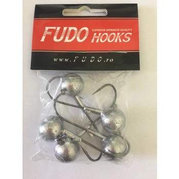 GŁÓWKA JIGOWA FUDO HOOKS #6/0 28 GR 5 SZTUK