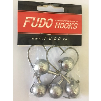 GŁÓWKA JIGOWA FUDO HOOKS #7/0 44 GR 5 SZTUK